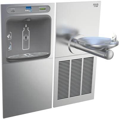 Elkay Ezh2o Bottle Filling Station and Swirlflo Single Fountain, High Efficiency Filtered... by Elkay