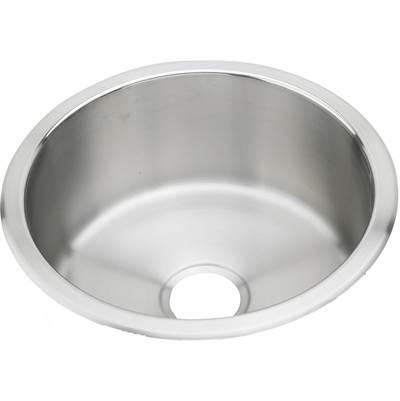 18 Gauge Stainless Steel 14.375'' x 14.375'' x 6'' Single Bowl Top Mount Bar/Prep Sink