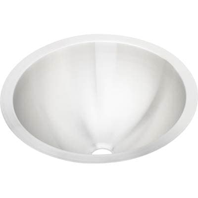 Elkay 18 Gauge Stainless Steel 11.375'' X 11.375'' X 4.75'' Single Bowl Drop-in Bathroom Sink -... by Elkay