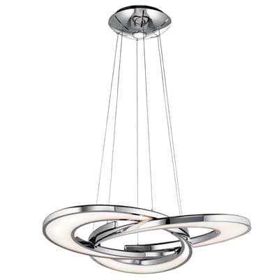 Elan Chandelier/pendant LED - Chrome by Elan