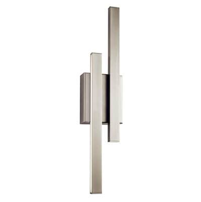 Elan Wall Sconce 2Lt LED - Brushed Nickel by Elan