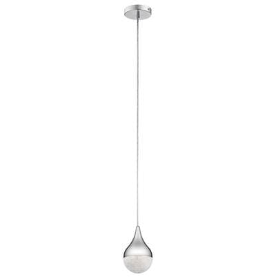 Elan Mini Pendant LED - Chrome by Elan