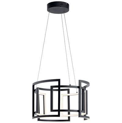Elan Chandelier/pendant LED - Black
