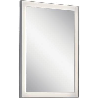 Elan Mirror LED - Matte Silver by Elan