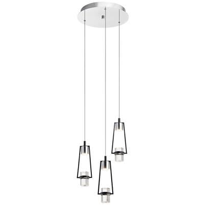 Cluster Pendant 3Lt LED by Elan