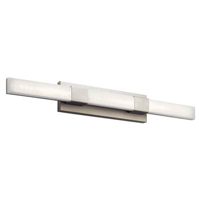 Elan Linear Bath 36in LED - Satin Nickel by Elan
