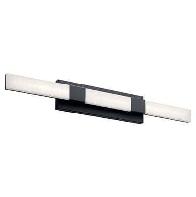 Elan Linear Bath 36in LED - Matte Black by Elan