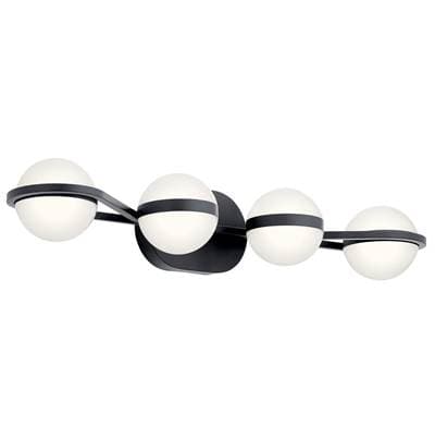 Elan Bath 4Lt LED - Matte Black by Elan