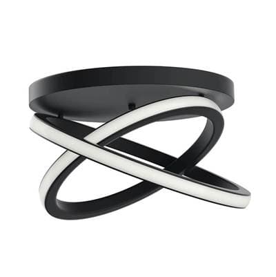 Elan Flush Mount - Matte Black by Elan
