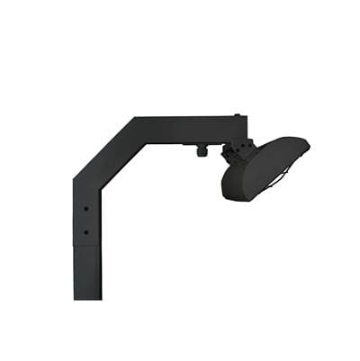 Eurofase Ef3908pmb 39 Inch 8Ft Black Pole Mount with Single Crossbar