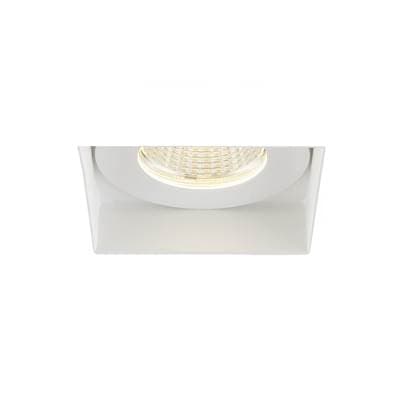 Eurofase Amigo 15W 1 Light Square Trimless Downlight 3000K - White