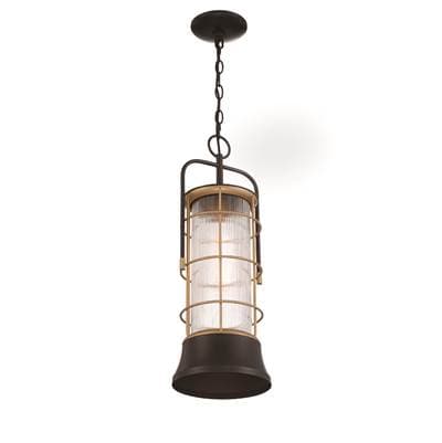 Eurofase Rivamar, Outdoor, 23'', Gold-black Mix, Clear Glass - Gold Black Mix