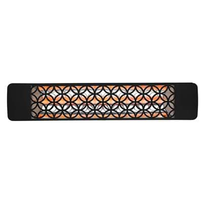 Eurofase Ef15120b2 Single Element 39 Inch 1500 Watt Electric Patio Heater - Black