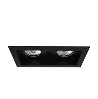 Eurofase Amigo 15W 2 Lights Trim Downlight 3500K - Black by Eurofase