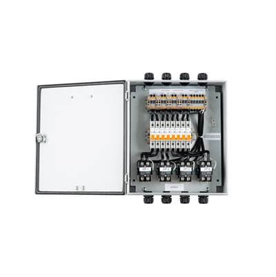 Eurofase Efcb48m1 1 Zone 277V to 480V Contactor Box - Light Grey