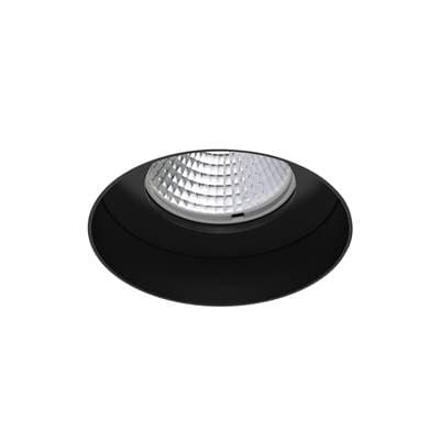 Eurofase Amigo 15W 1 Light Round Trimless Downlight 3000K - Black by Eurofase