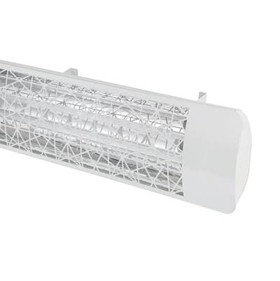 Eurofase Ef40240w4 Dual Element 39 Inch 4000 Watt Electric Patio Heater - White by Eurofase