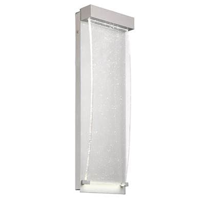 Eurofase Kabo, Outdoor, 20'', Matte Silver, Clear Glass by Eurofase