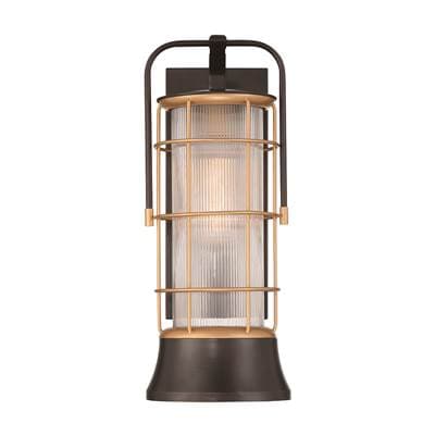 Eurofase Rivamar, Outdoor, 20'', Gold-black Mix, Clear Glass - Gold Black Mix