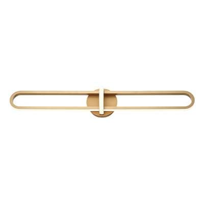 Eurofase Botton, Wall Sconce, 36'', Matte Gold, White Acrylic