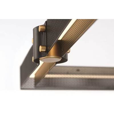 Eurofase Admiral, Chandelier 43'', Gold-black Mix - Gold Black Mix