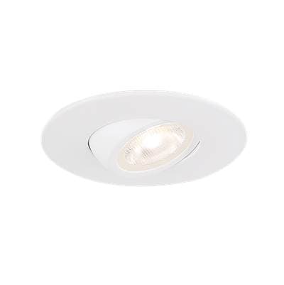 Eurofase Midway 2'' 5W 1 Light Round Gimbal Trim 5Cct - White by Eurofase