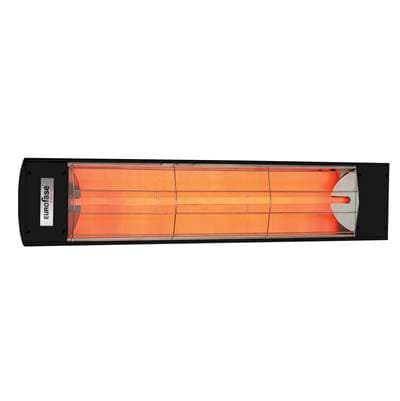 Eurofase Ef20208b Single Element 39 Inch 2000 Watt Electric Patio Heater - Black
