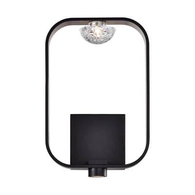 Eurofase Dagmar, Wall Sconce, 14'', Gold-black Mix, Clear Glass - Gold Black Mix