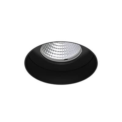 Eurofase Amigo 15W 1 Light Round Trimless Downlight 3500K - Black by Eurofase