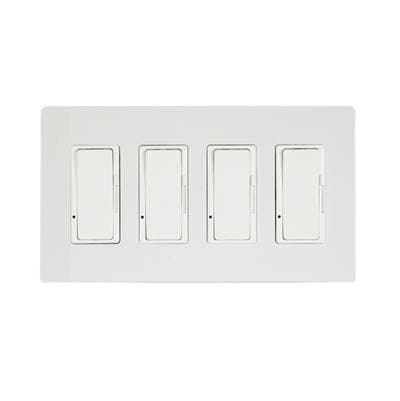 Eurofase Efswd4 Dimmer with White Screwless Plate and Box