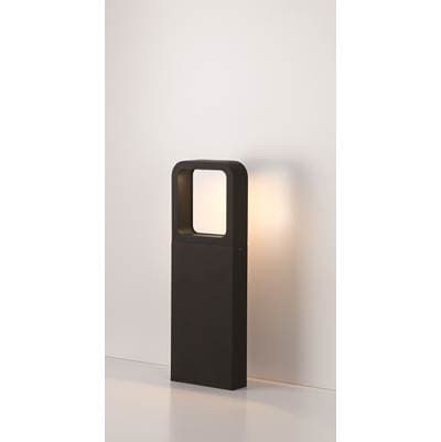 Eurofase Rion, Led Bollard,1x7w,14in,bk - Marine Grey by Eurofase