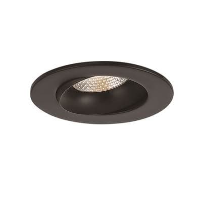 Eurofase Midway 3.5'' 12W 1 Light Round Gimbal Trim 5Cct - Black