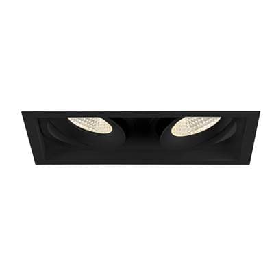 Eurofase Amigo 26W 2 Lights Trim Gimbal 3000K - Black by Eurofase
