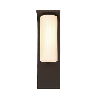 Eurofase Colonne, Outdoor, 15'', Powder Coat Black, White Acrylic