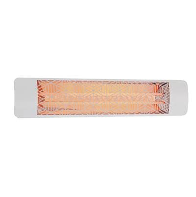 Eurofase Ef40240w3 Dual Element 39 Inch 4000 Watt Electric Patio Heater - White