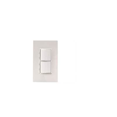 Eurofase Efdwps Single Duplex Stack Switch - White