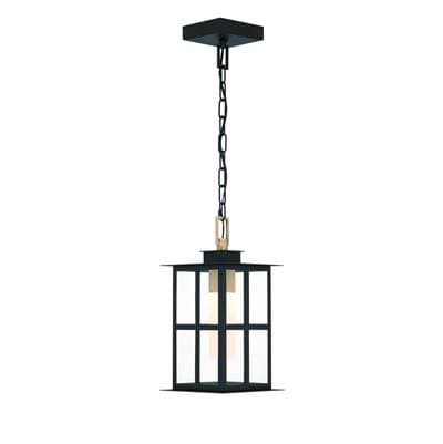 Eurofase Greyson, Outdoor, 16'', Brass-black Mix, Clear Glass - Brass Black Mix by Eurofase