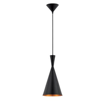 Eurofase Bronx, Pendant, 16'', Matte Black, Gold Aluminum by Eurofase