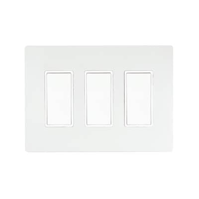 Eurofase Efsspw3 On/off Switch with White Screwless Plate and Box by Eurofase