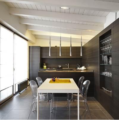 Sliver, Pendant , 24'', Polished Nickel