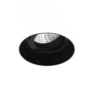 Eurofase Amigo 15W 1 Light Round Trimless Gimbal 3500K - Black by Eurofase