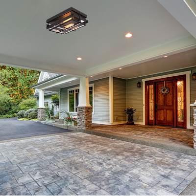 Muller, Outdoor , 2-Light, 14'', Matte Black