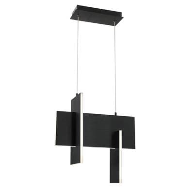 Eurofase Coburg, Chandelier 20'' - Anodized Black