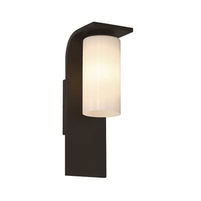 Eurofase Colonne, Outdoor, 20'', Powder Coat Black, Clear Glass by Eurofase