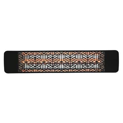 Eurofase Ef15120b3 Single Element 39 Inch 1500 Watt Electric Patio Heater - Black