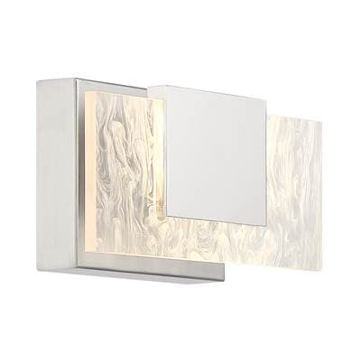 Eurofase Kasha, Vanity, 9'', Chrome, Clear-white Acrylic