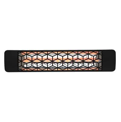 Eurofase Ef20208b6 Single Element 39 Inch 2000 Watt Electric Patio Heater - Black