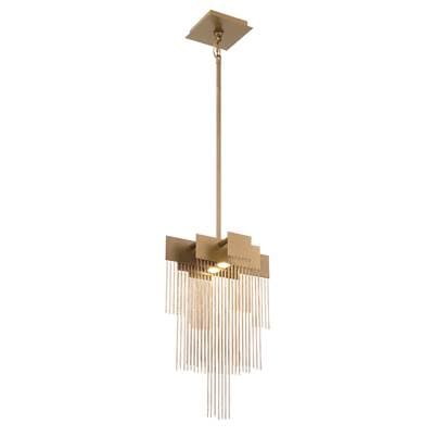 Eurofase Bloomfield, Pendant, 18'', Matte Gold, Gold Aluminum