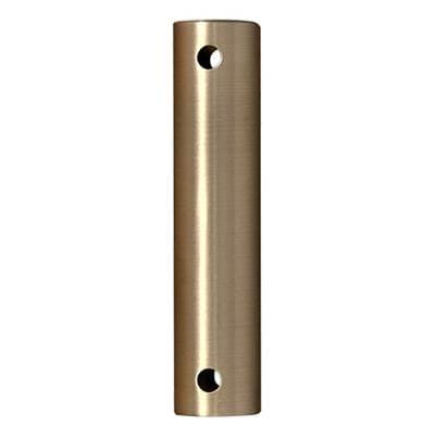 Fanimation 12-inch Downrod - Brushed Satin Brass