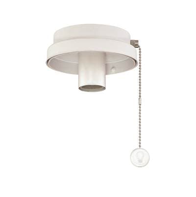Fanimation Low Profile Light Kit Fitter - MW - Matte White